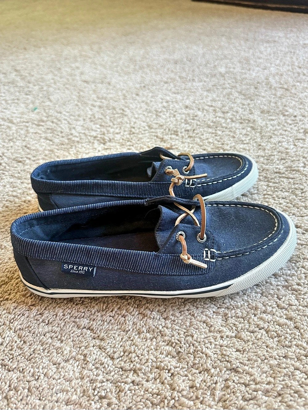 Sperry Lounge Away Classic Topsider Boat Shoes- women’s size 9 - Picture 2 of 8